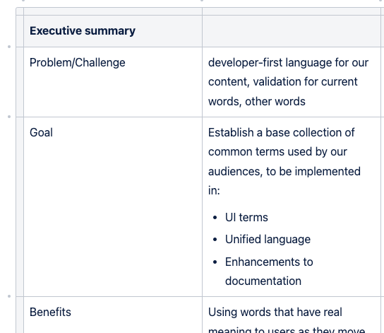 Executive summary of the developer-first language problem and goal