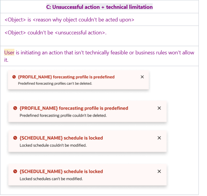 UI text guidance reference documentation